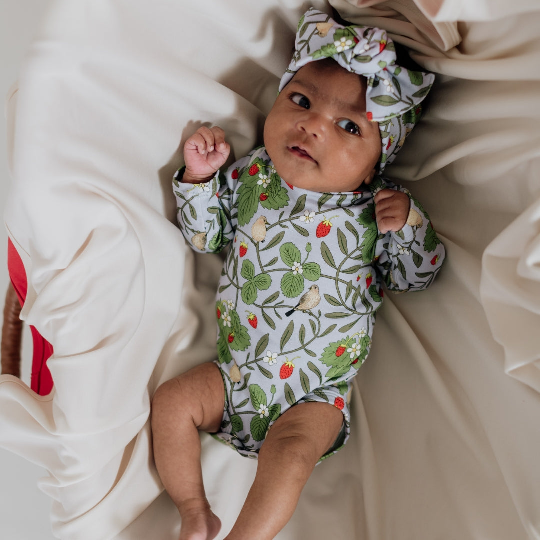 Bamboo Baby Capsule Gift Box | Strawberry Patch & Cream-2