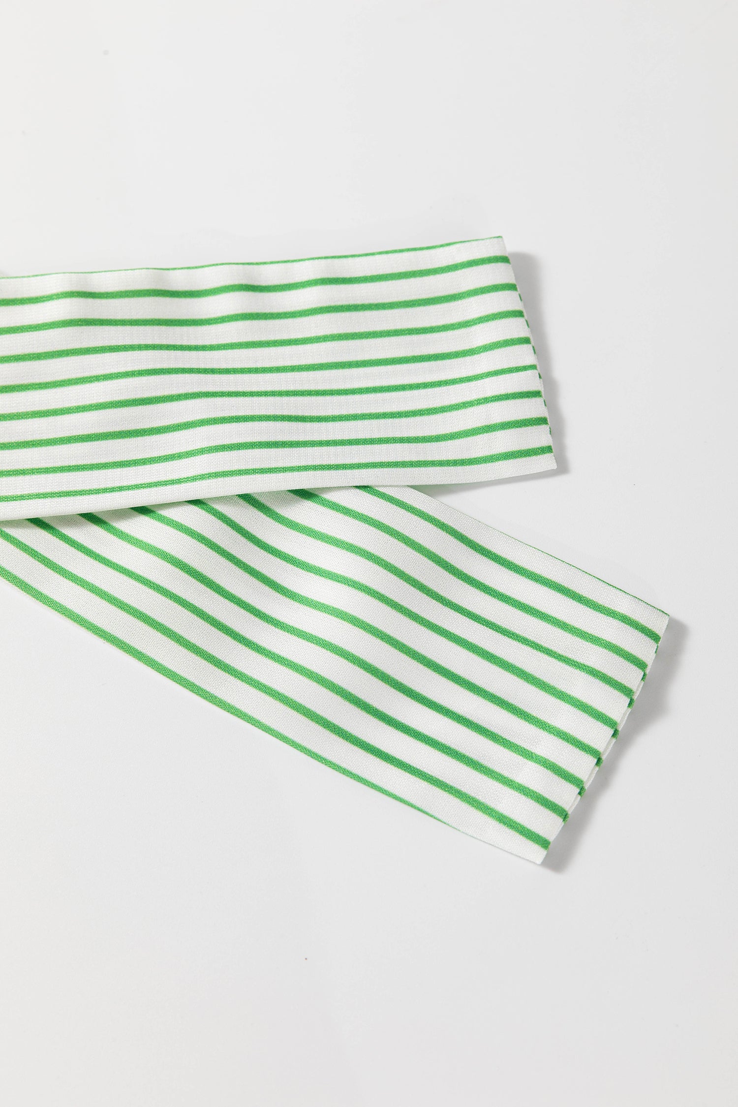 Green Fashion Printed Knot Straps Babydoll Tank Top