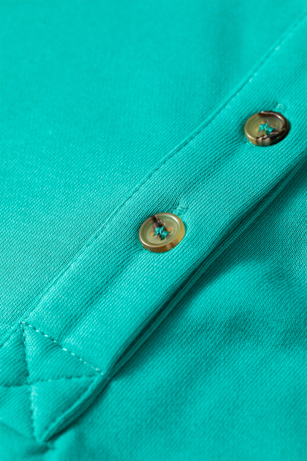 Sea Green Relaxed Fit Polo T Shirt Dress