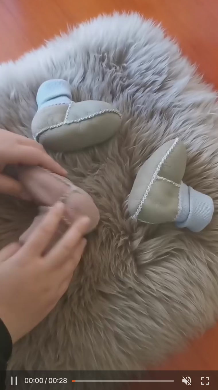 cozy booties | Dove Grey